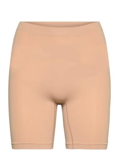 Brief Seamless Biker High Lindex Beige