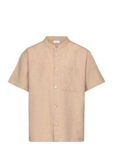 Nkmfaher Ss Shirt F Noos Name It Beige