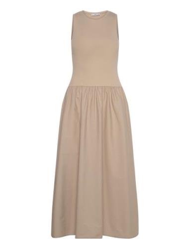 A-Line Dress Mango Beige