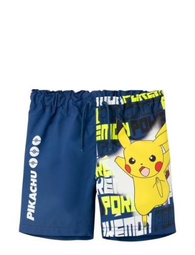 Nkmmakhi Pokemon Swimshorts Noos Bfu Name It Blue