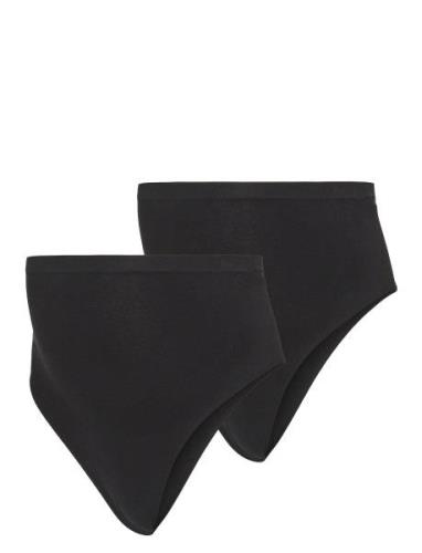 Mlheal Cotton G-String 2-P A. Noos Mamalicious Black