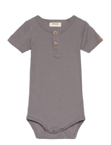 Nbmgio Boa Ss Slim Body Lil Lil'Atelier Grey