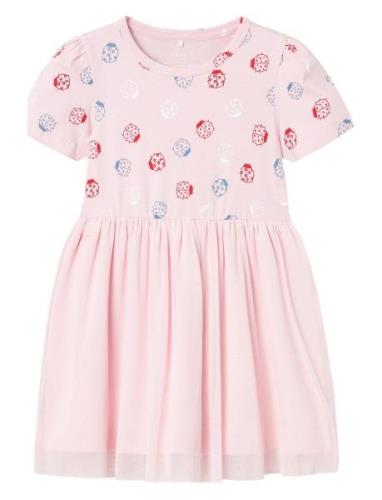 Nmffilera Ss Tulle Dress Name It Pink