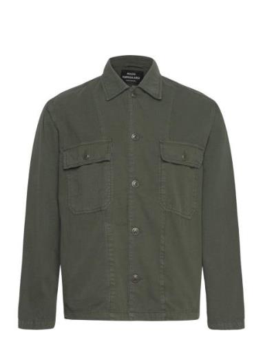 Cotton Ripstop Cargo Jacket Mads Nørgaard Green