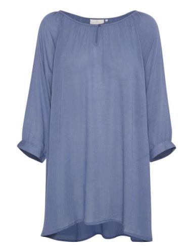 Amber Tunic Kaffe Blue