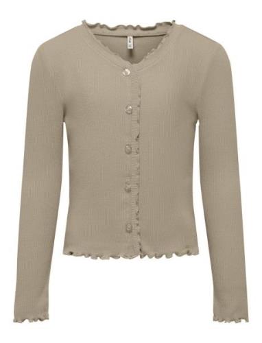 Koglaila L/S Button Top Jrs Kids Only Beige