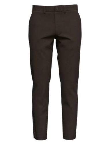 Slh175-Slim New Miles Flex Pant Noos Selected Homme Brown