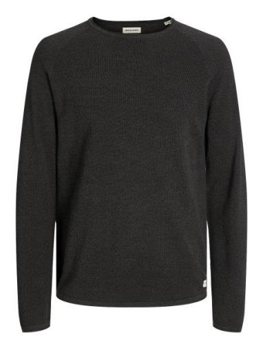 Jjehill Knit Crew Neck Noos Jack & J S Black