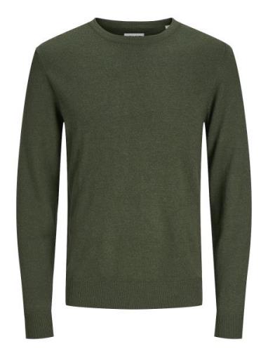 Jjeemil Knit Crew Neck Noos Jack & J S Green