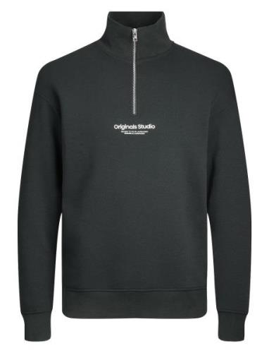 Jorvesterbro Sweat Quarter Zip Noos Jnr Jack & J S Khaki