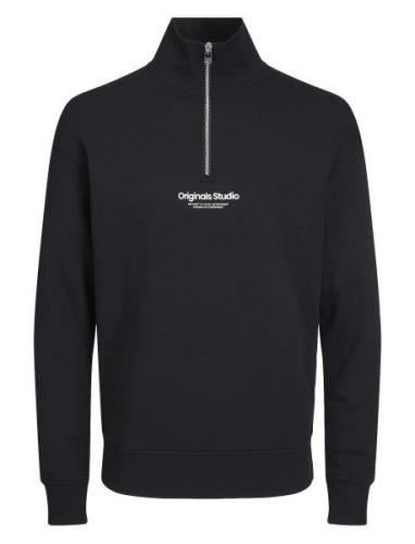 Jorvesterbro Sweat Quarter Zip Noos Jnr Jack & J S Black