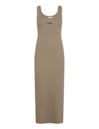 Drewgz Sl Logo Dress Gestuz Beige