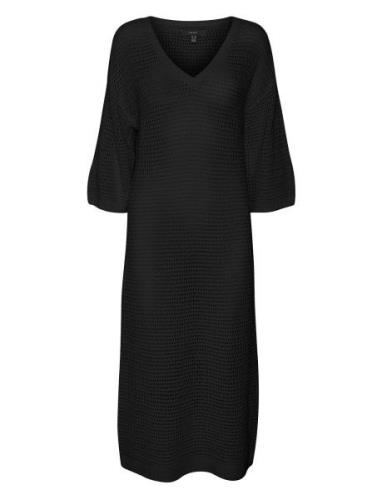 Vmmadera 3/4 Calf Dress Boo Vero Moda Black