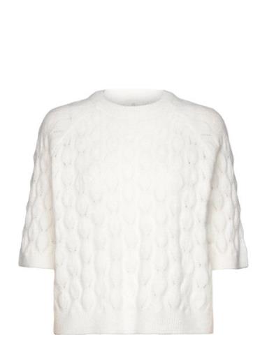 Kamalene Knit Pullover Kaffe White