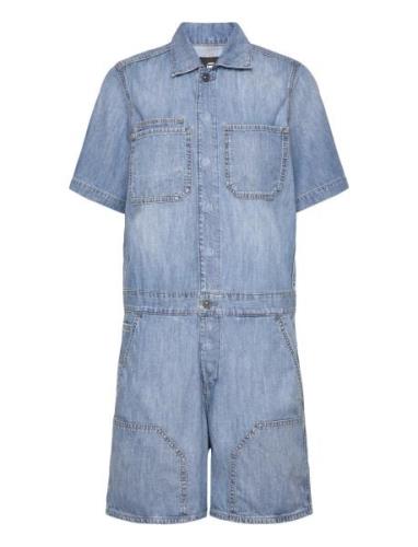 Painter Short Overall S\S Wmn G-Star RAW Blue