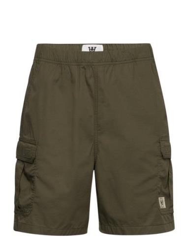 Edd Cargo Shorts Double A By Wood Wood Khaki