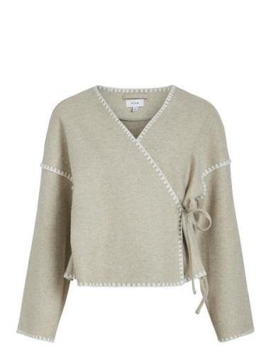 Virise Cardigan Vila Beige