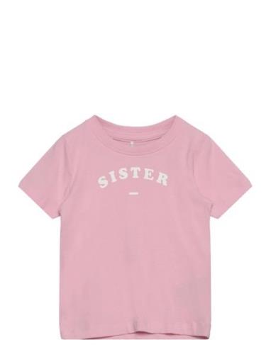 Nmnhisisbro Ls Top Name It Pink