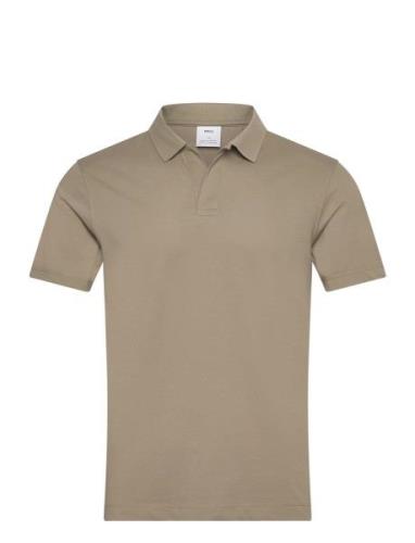 Slim-Fit Cotton-Piqué Polo Shirt Mango Khaki