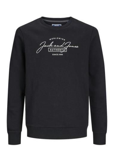 Jjferris Sweat Crew Neck Jnr Jack & J S Black