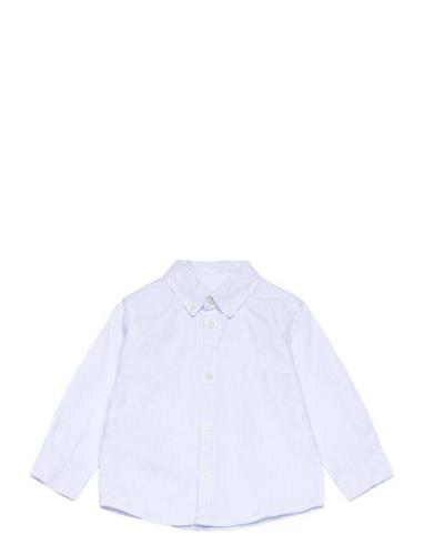 Oxford Cotton Shirt Mango Blue