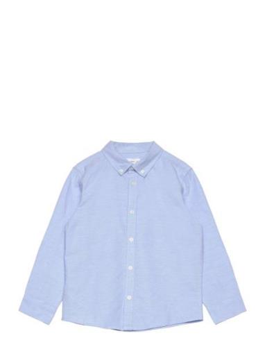 Oxford Cotton Shirt Mango Blue