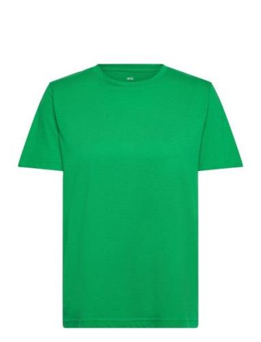 Short-Sleeved Cotton T-Shirt Mango Green