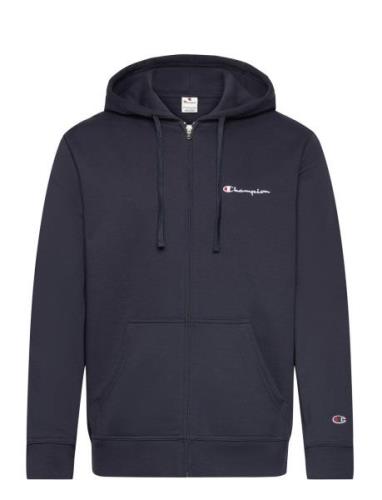 Full Zip Hoodie Sweatshirt Champion Navy