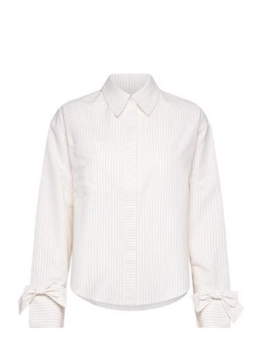 Poppa Bow Shirt NORR Cream