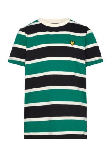 Stripe T-Shirt Lyle & Scott Green