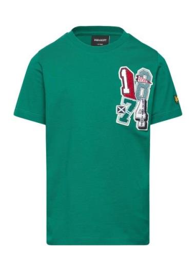 1874 Patch Graphic T-Shirt Lyle & Scott Green