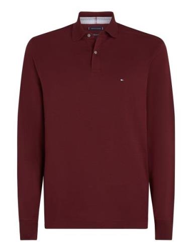 1985 Regular Ls Polo Tommy Hilfiger Burgundy