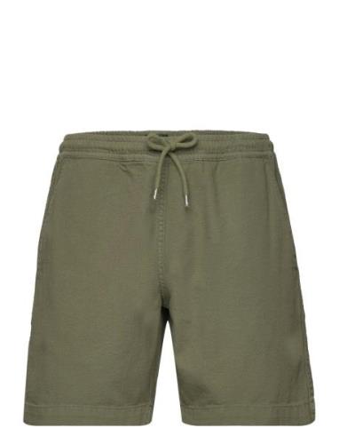 Dyed Canvas Beach Shorts Mads Nørgaard Khaki