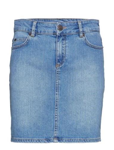 Alexa Blue Denim Skirt Lexington Clothing Blue