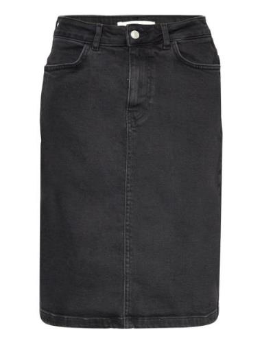 Elisa Skirt Basic Apparel Grey