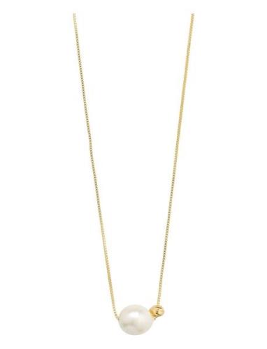 Trust Recycled Pearl Necklace Pilgrim Gold