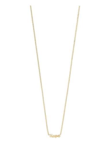 Hope Recycled Necklace Pilgrim Gold