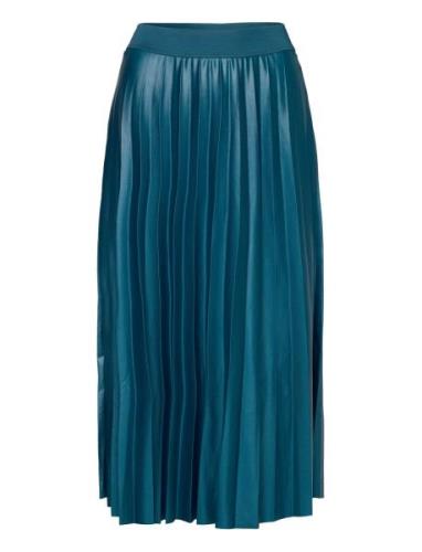 Vinitban Midi Skirt - Noos Vila Blue