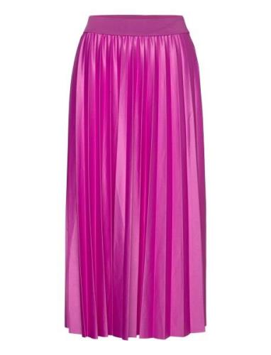 Vinitban Midi Skirt - Noos Vila Pink