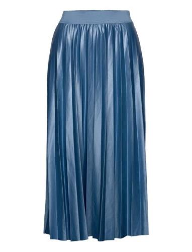 Vinitban Midi Skirt - Noos Vila Blue