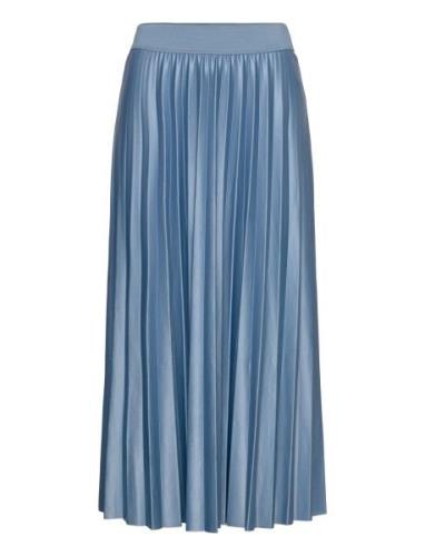 Vinitban Midi Skirt - Noos Vila Blue