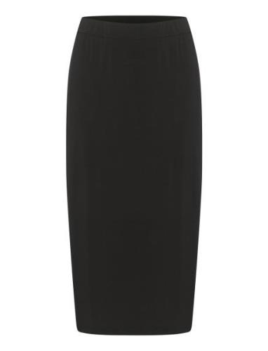 Kamalli Jersey Skirt Kaffe Black