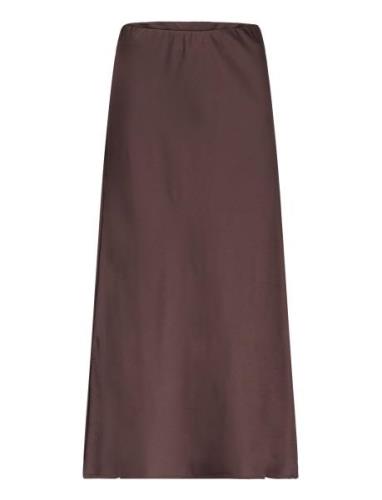 Kasasmina Skirt Kaffe Brown