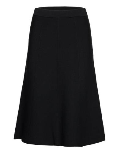 Esgran Knit Skirt F Enkel Studio Black