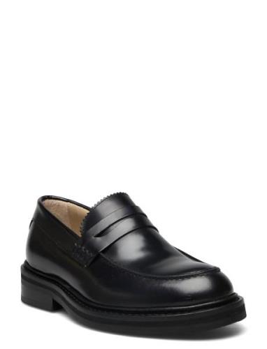 Slfcamille Polido Penny Loafer Selected Femme Black