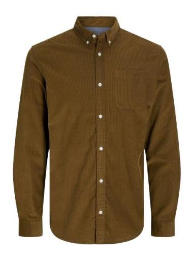 Jjeclassic Cord Shirt Ls Sn Jack & J S Brown