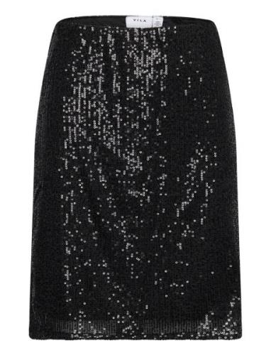 Visparkling Hw Short Skirt/Ka Vila Black