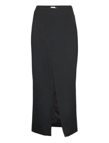 Overlapping Pencil Skirt Hope Black