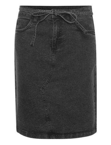 Kagloria Denim Skirt Kaffe Grey