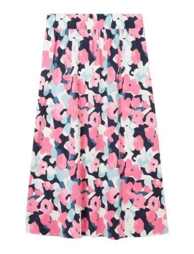 Printed Plissee Skirt Tom Tailor Patterned